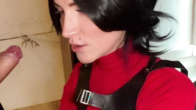 hd videos Porn Sexy Ada Wong sucks dick and gets fucked on Halloween night german cosplay
